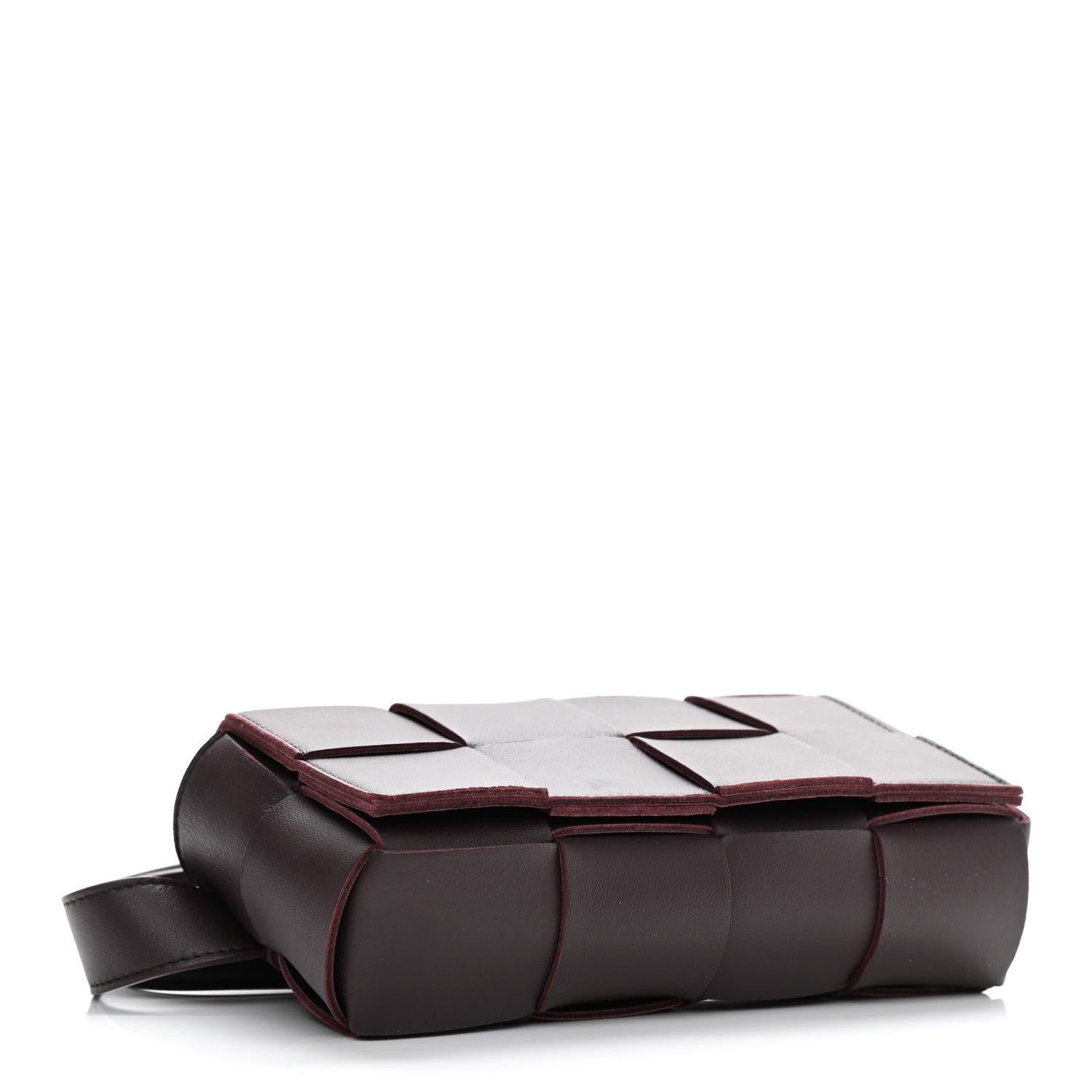 Bottega Veneta Nappa Maxi Intreccio The Belt Cassette Bag Grape 4 of 9