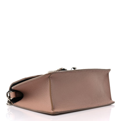 Jimmy Choo Calfskin Crystal Embellished Small Madeline Crossbody Bag Powder Pink 4 of 9