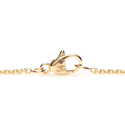 Louis Vuitton 18K Yellow Gold Diamond Idylle Blossom LV Pendant Necklace 5 of 7