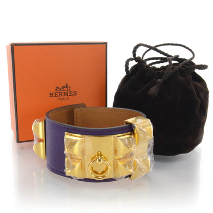Hermes Swift Collier de Chien CDC Bracelet Ultraviolet 6 of 8