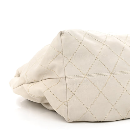 Chanel Calfskin Baby Coco Cabas White 11 of 17