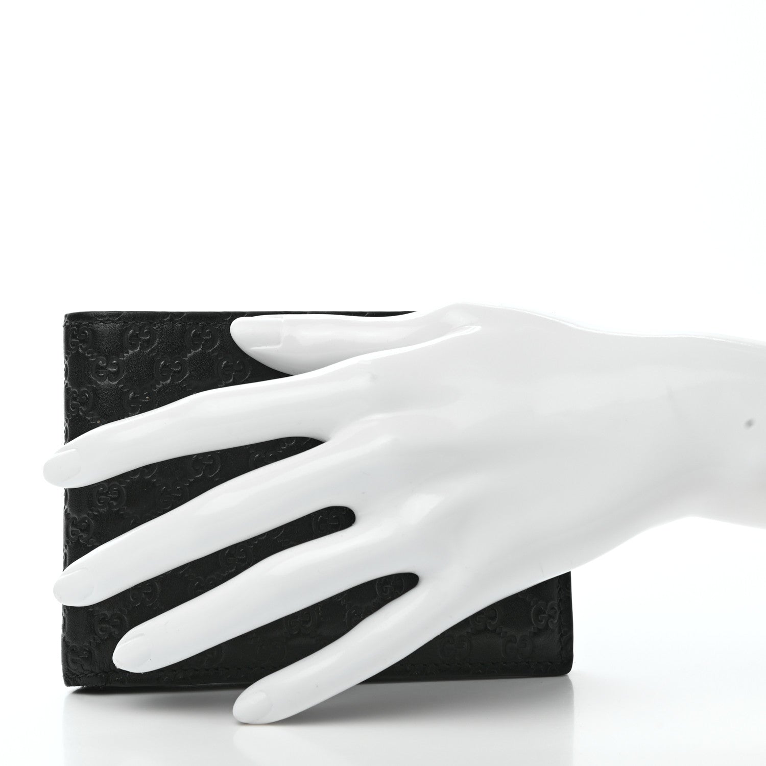 Gucci Microguccissima Bi-Fold Wallet Black 2 of 9