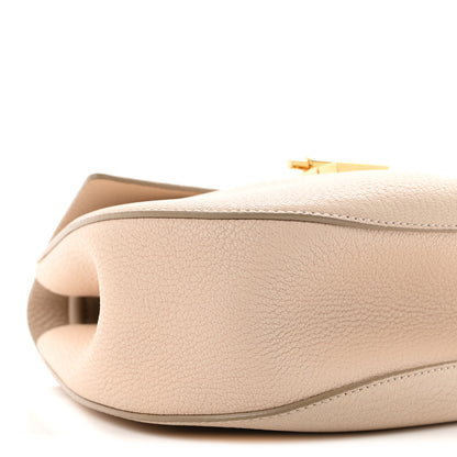 Chloe Grained Lambskin Drew Shoulder Bag Abstract White 9 of 10