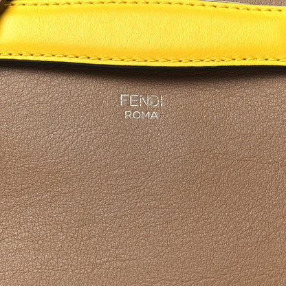 Fendi Vitello Dolce 4 Color Mini By The Way Boston Bag Sand Blueberry Multicolor 8 of 10