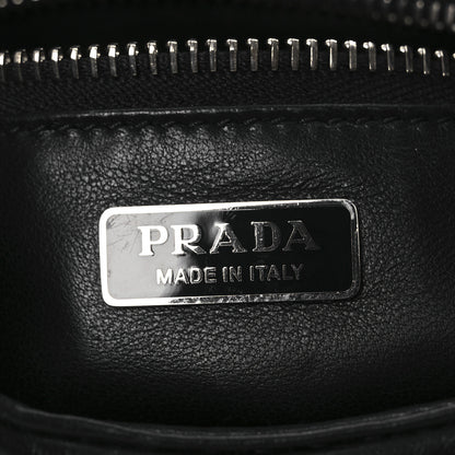 Prada Nappa Soft Padded Re-Edition 2002 Moon Bag Black 7 of 15