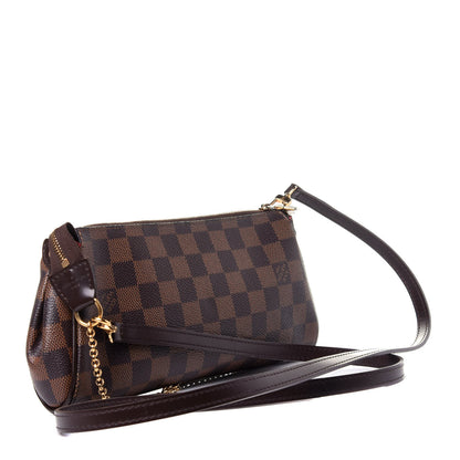 Louis Vuitton Damier Ebene Eva Clutch 4 of 12
