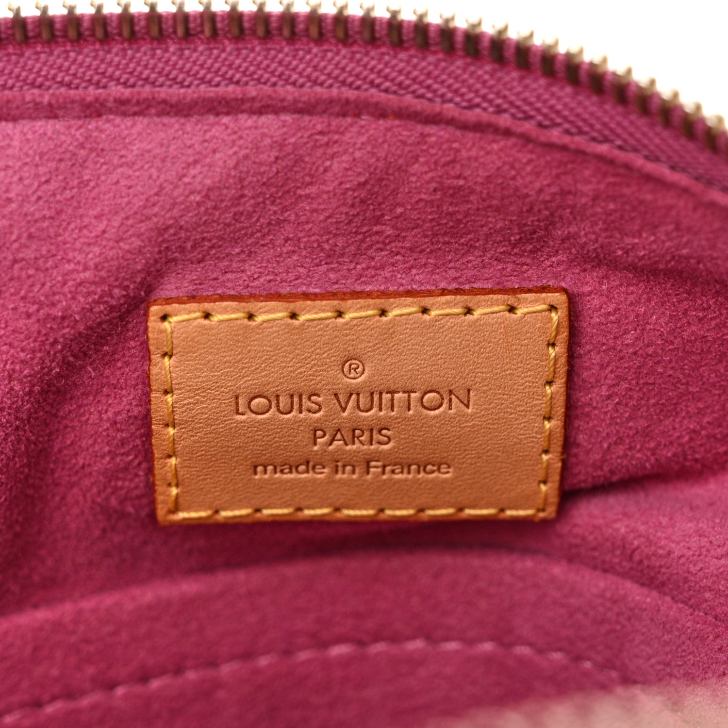 Louis Vuitton Denim Baggy PM Fuchsia 6 of 15