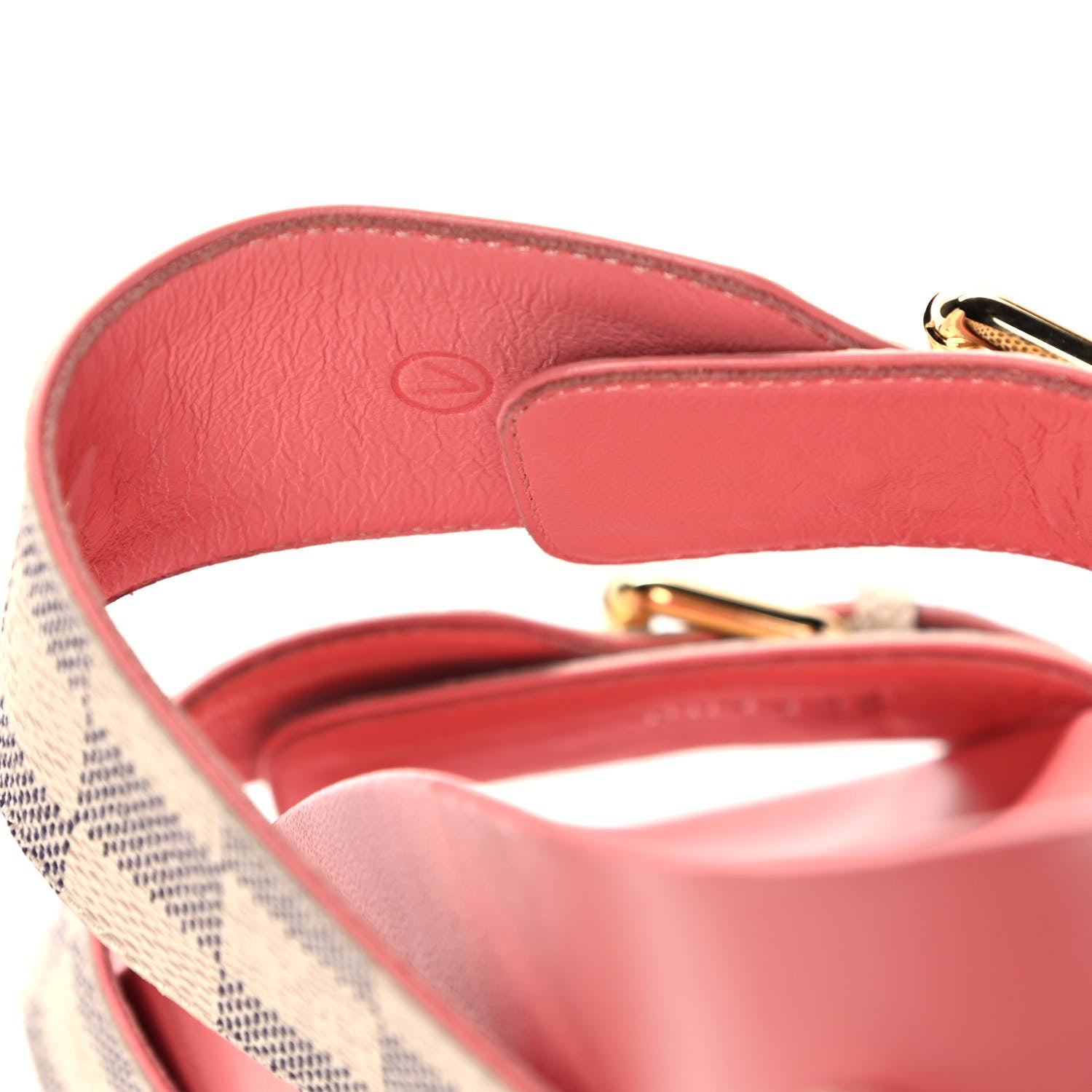Louis Vuitton Damier Azur Bom Dia Flat Mules 36.5 Rose Clair 8 of 8