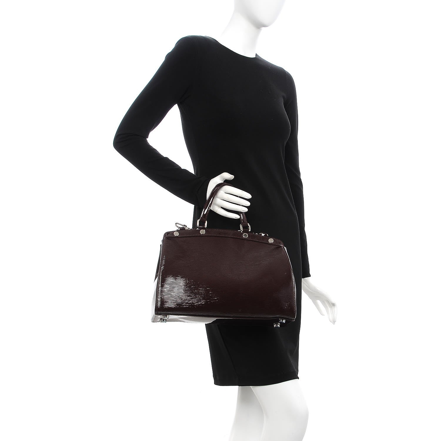 Louis Vuitton Electric Epi Brea MM Prune 2 of 12