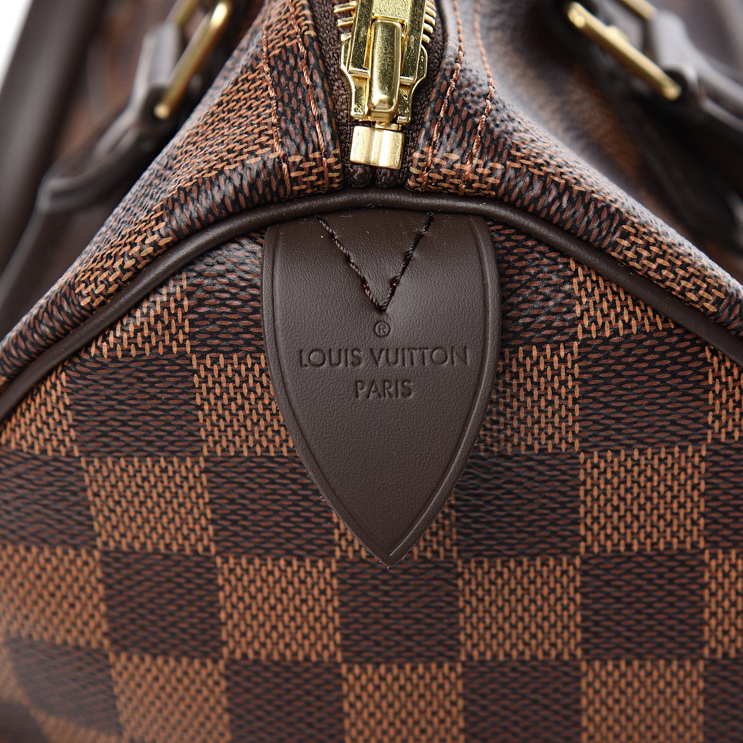 Louis Vuitton Damier Ebene Speedy 25 5 of 10