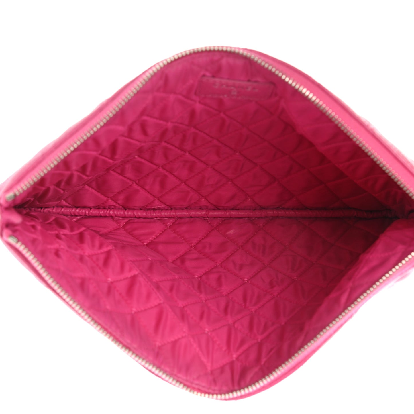 Caviar Quilted Medium Cosmetic Case Pink