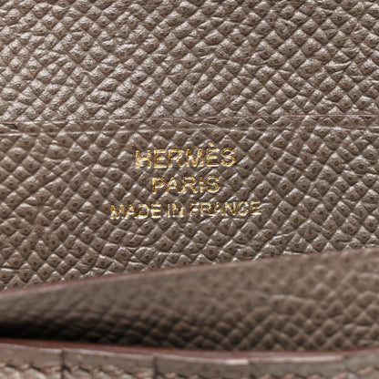 Hermes Epsom Bearn Compact Wallet Etain 6 of 8