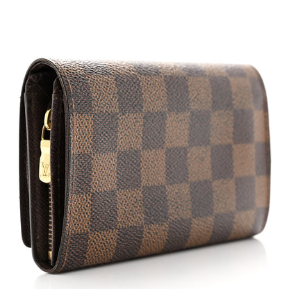 Louis Vuitton Damier Ebene Porte-Monnaie Tresor Wallet 3 of 12