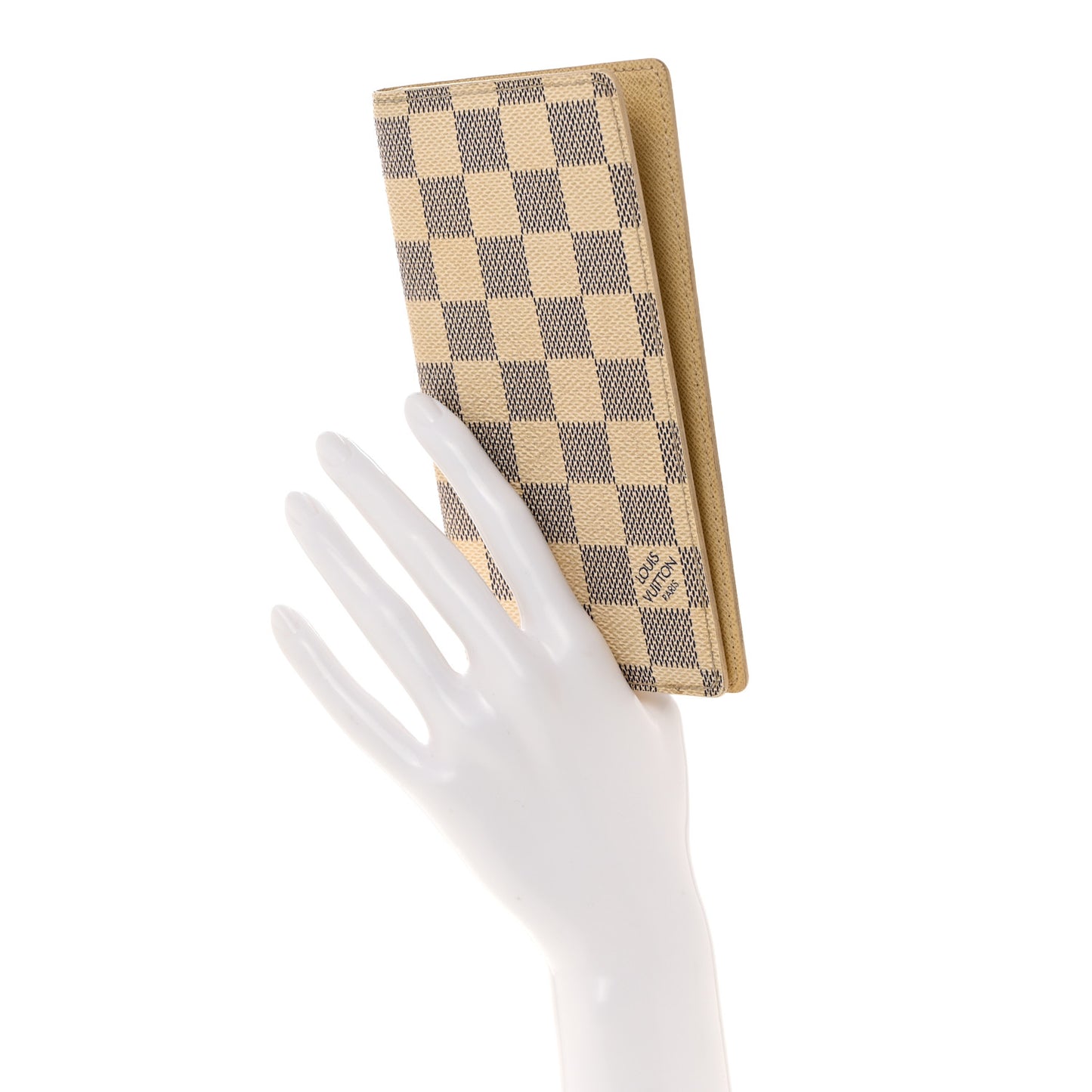 Damier Azur Checkbook Cover Wallet