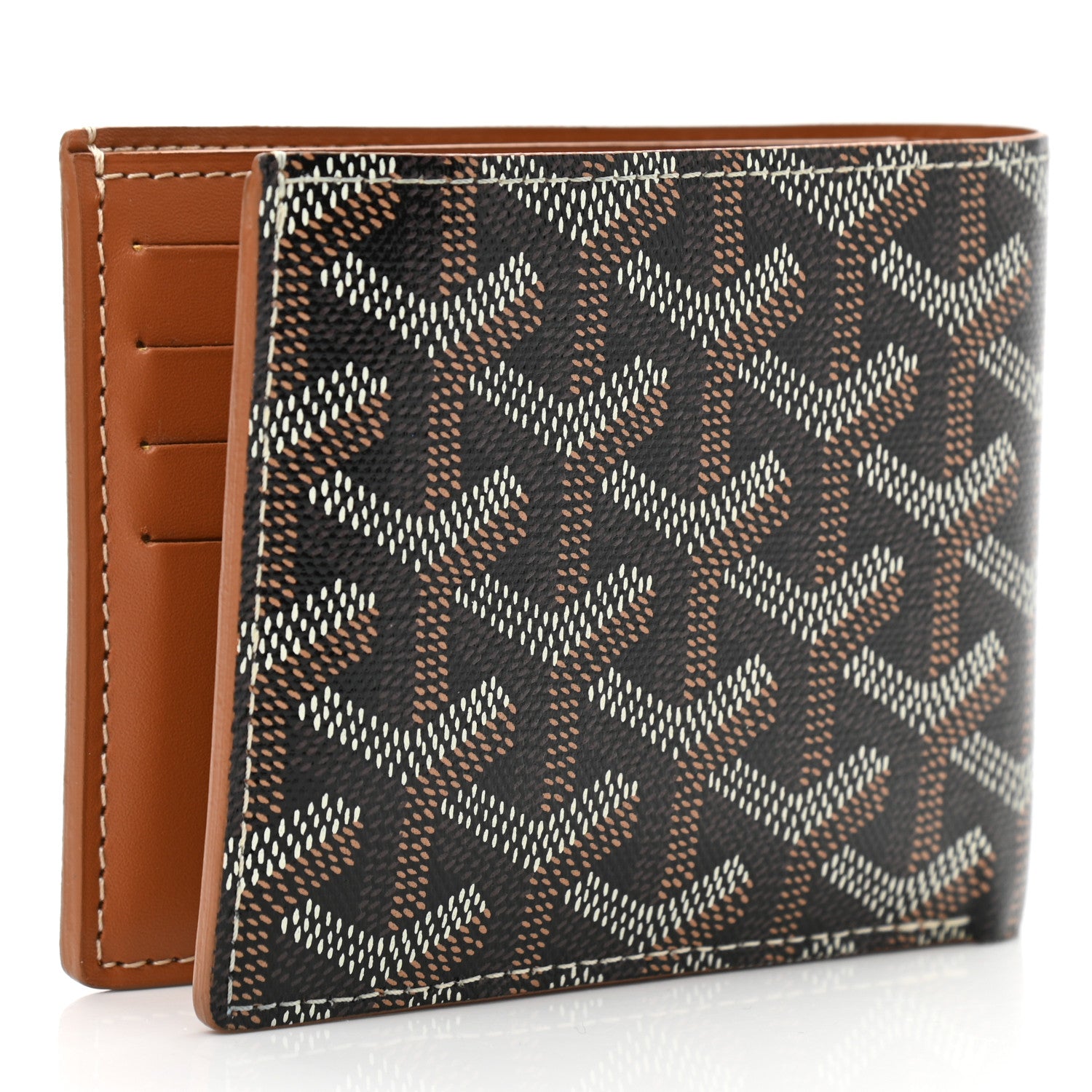 Goyard Goyardine Bi-Fold Victoire PM Wallet Black 3 of 6
