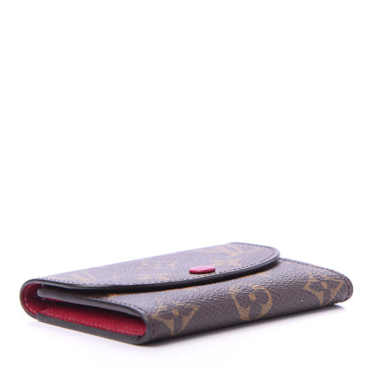 Louis Vuitton Monogram Rosalie Coin Purse Fuchsia 4 of 7