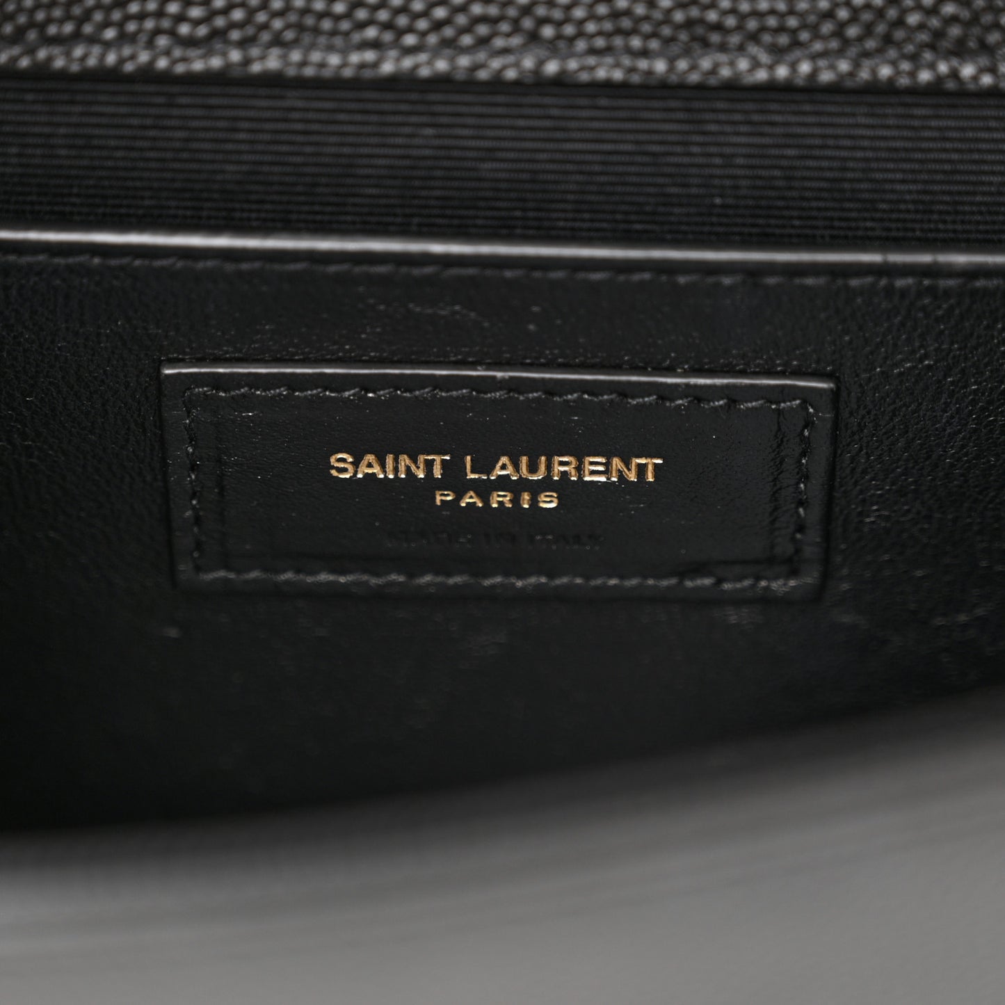 Grain De Poudre Small Monogram Kate Satchel Black