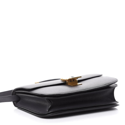 Celine Liege Calfskin Medium Classic Box Flap Bag Liquorice 4 of 11