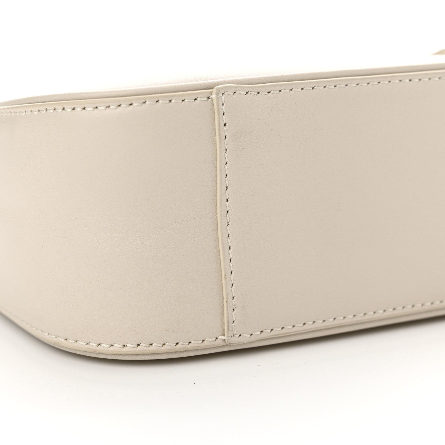 Saint Laurent Smooth Calfskin Le 5 A 7 Hobo Crema Soft 9 of 14