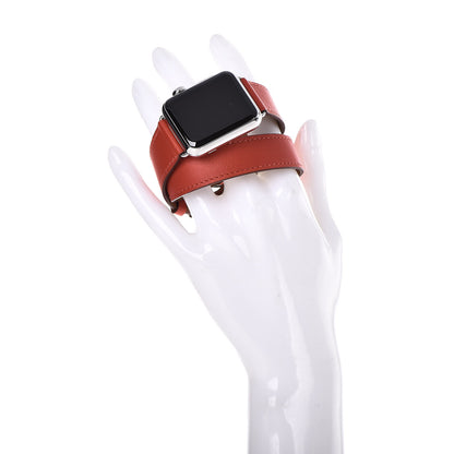 Hermes Swift 38mm Double Tour Apple Watch Capucine 2 of 9