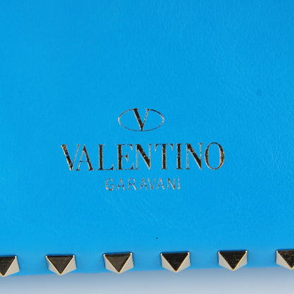 Valentino Garavani Vitello Small Rockstud Tote Parrot 8 of 24
