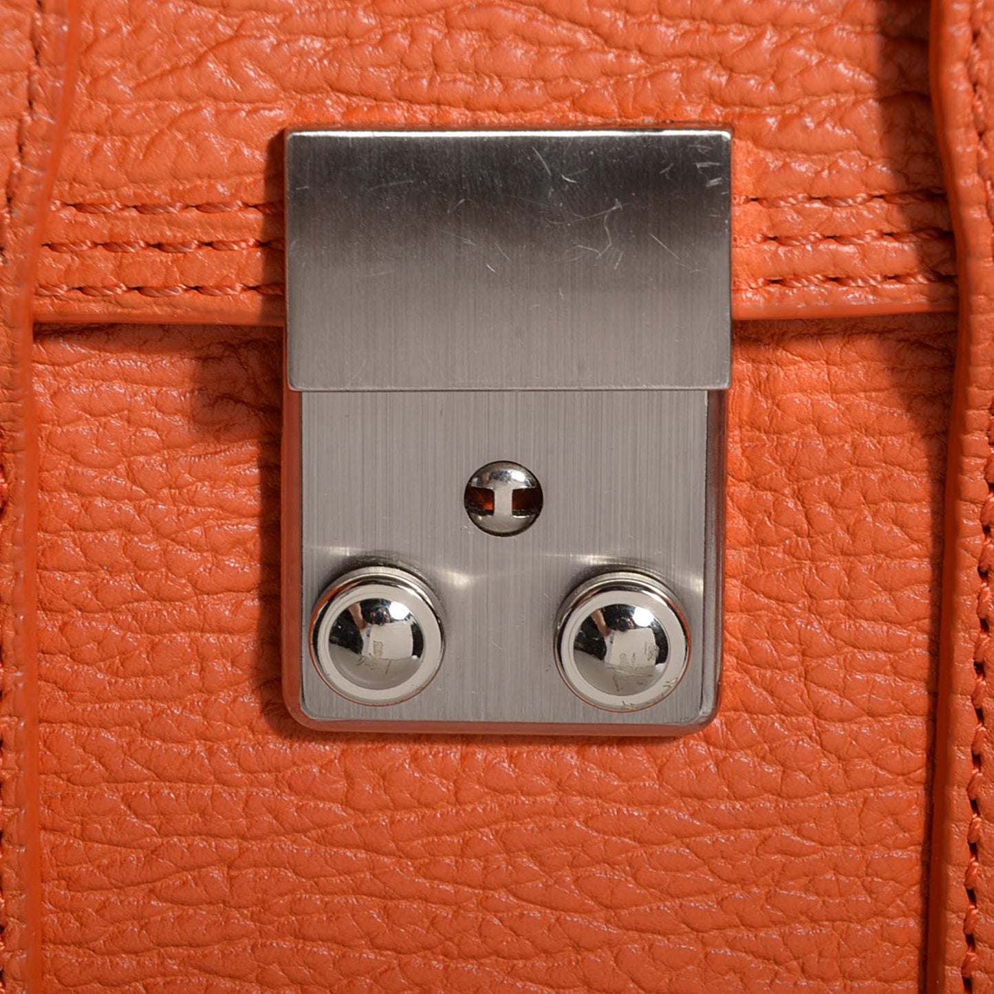 3.1 Leather Mini Pashli Satchel Mandarin