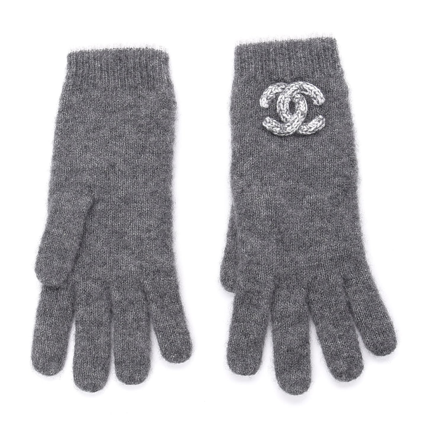 Cashmere Silk CC Gloves Grey