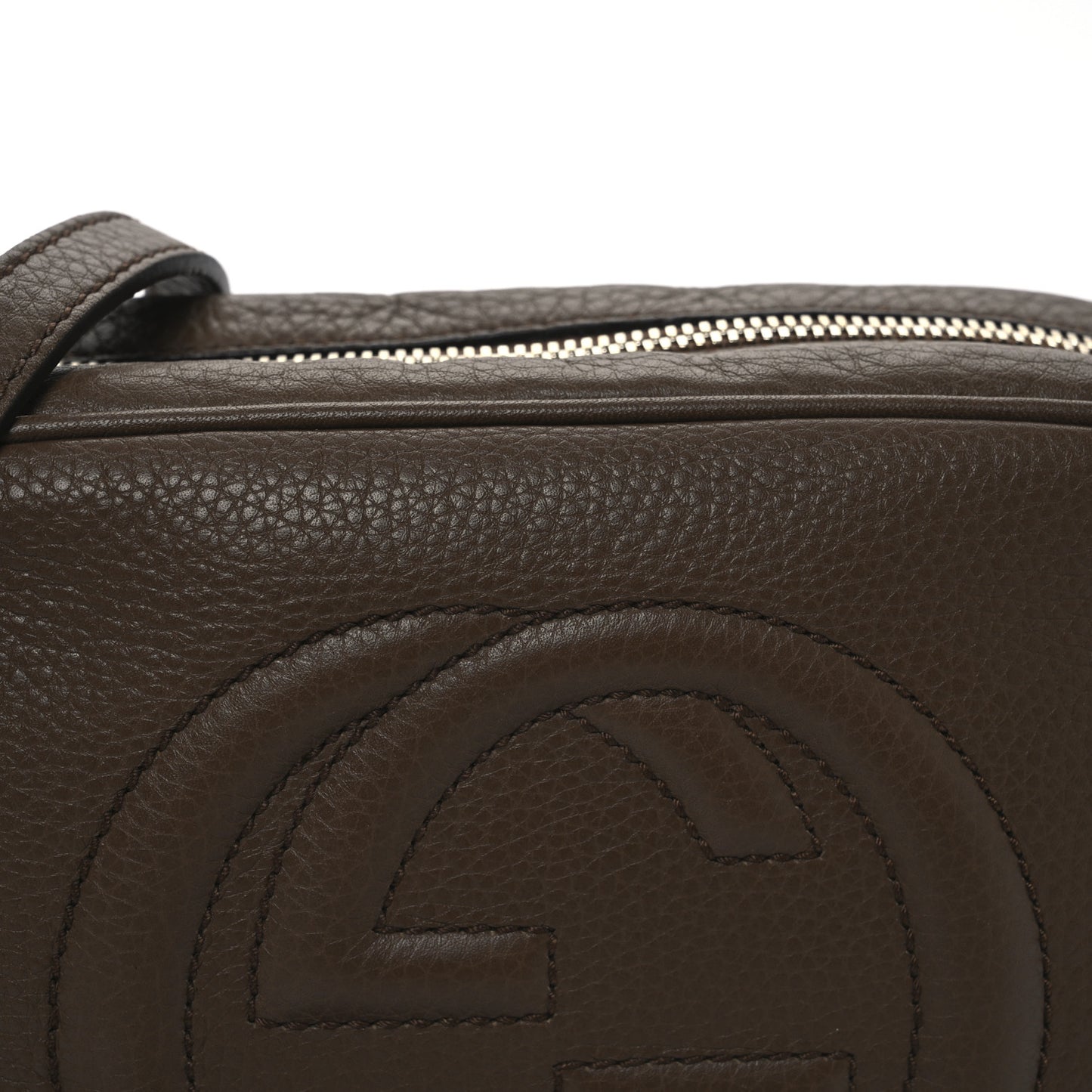 Cellarius Calfskin Small Soho Disco Bag Acero