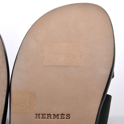 Hermes Epsom Izmir Mens Sandals 43 Vert Veronese 9 of 11