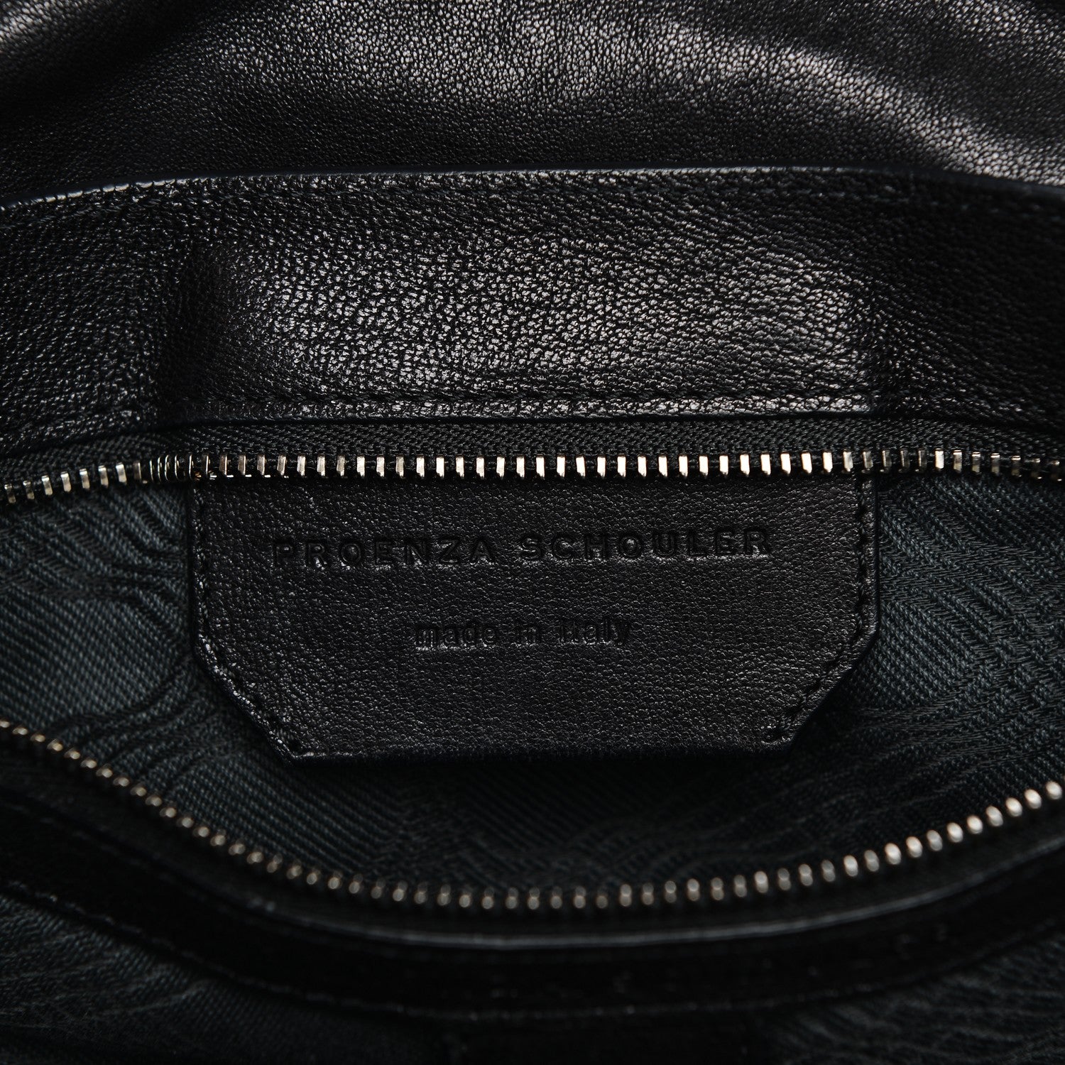 Proenza Schouler Lambskin Large PS1 Satchel Black 6 of 8