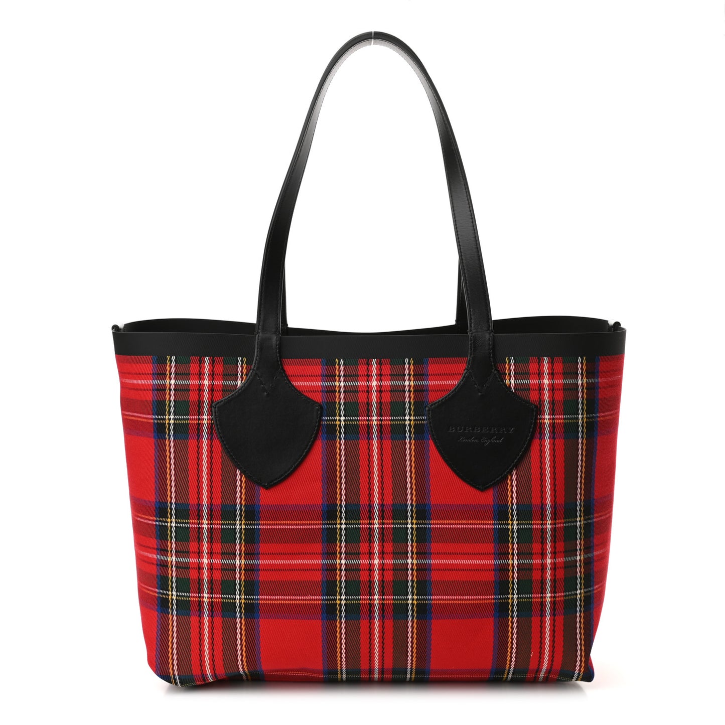 Vintage Check Medium The Giant Reversible Tote Antique Yellow Bright Red