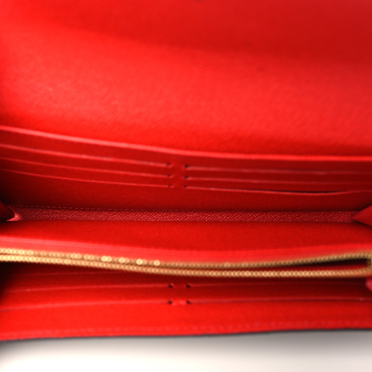 Monogram Sarah Wallet NM Coquelicot