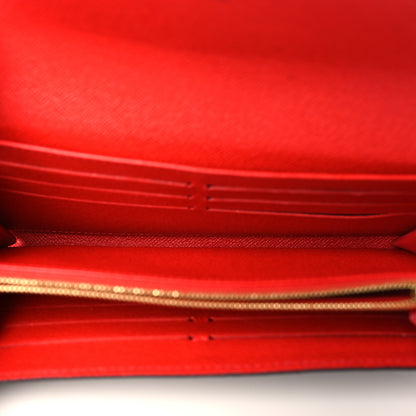 Louis Vuitton Monogram Sarah Wallet NM Coquelicot 5 of 6