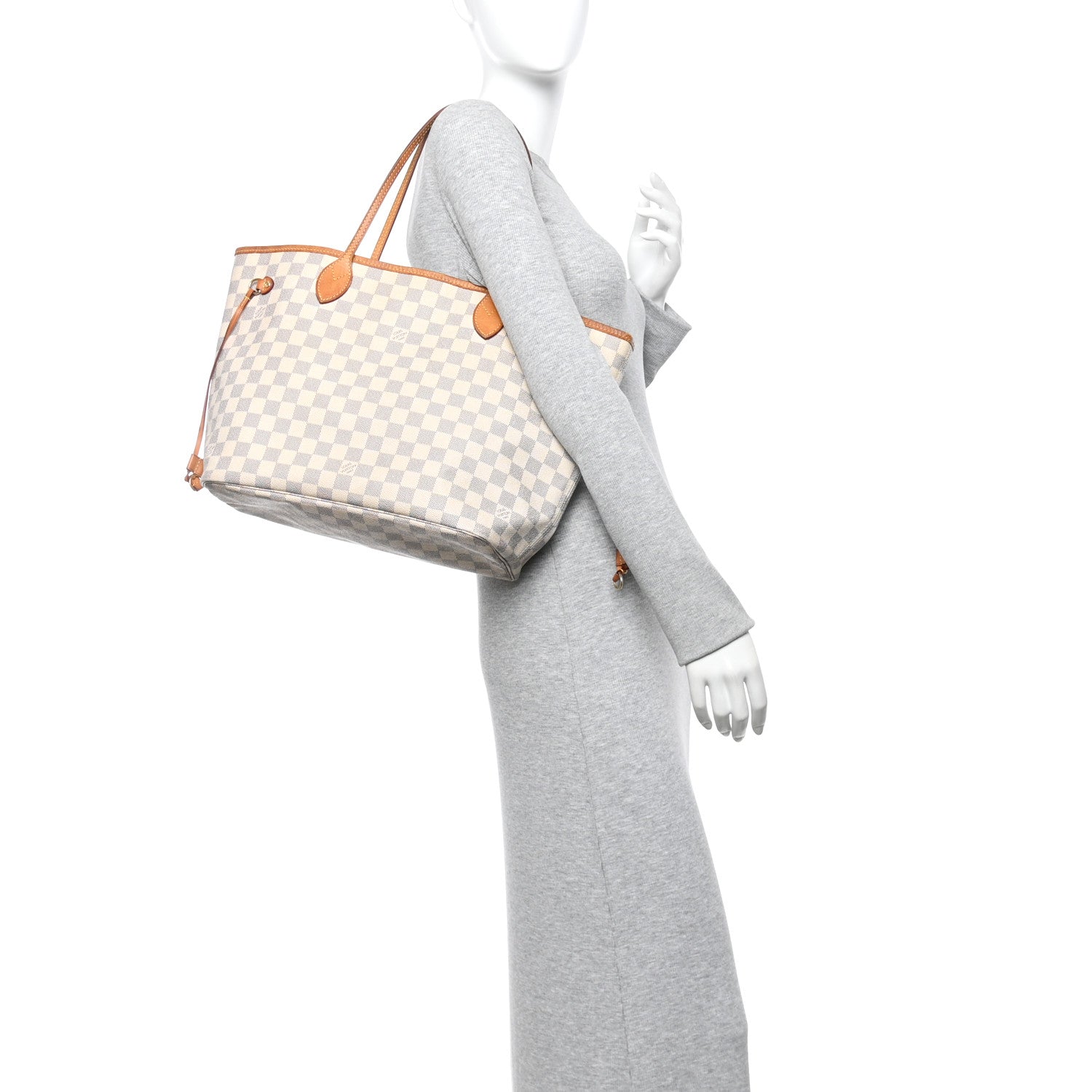 Louis Vuitton Damier Azur Neverfull MM 2 of 11