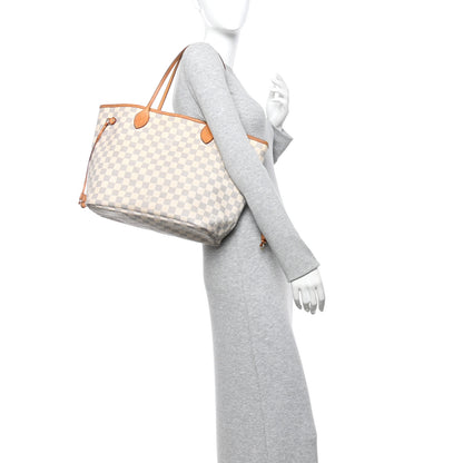 Louis Vuitton Damier Azur Neverfull MM 2 of 11