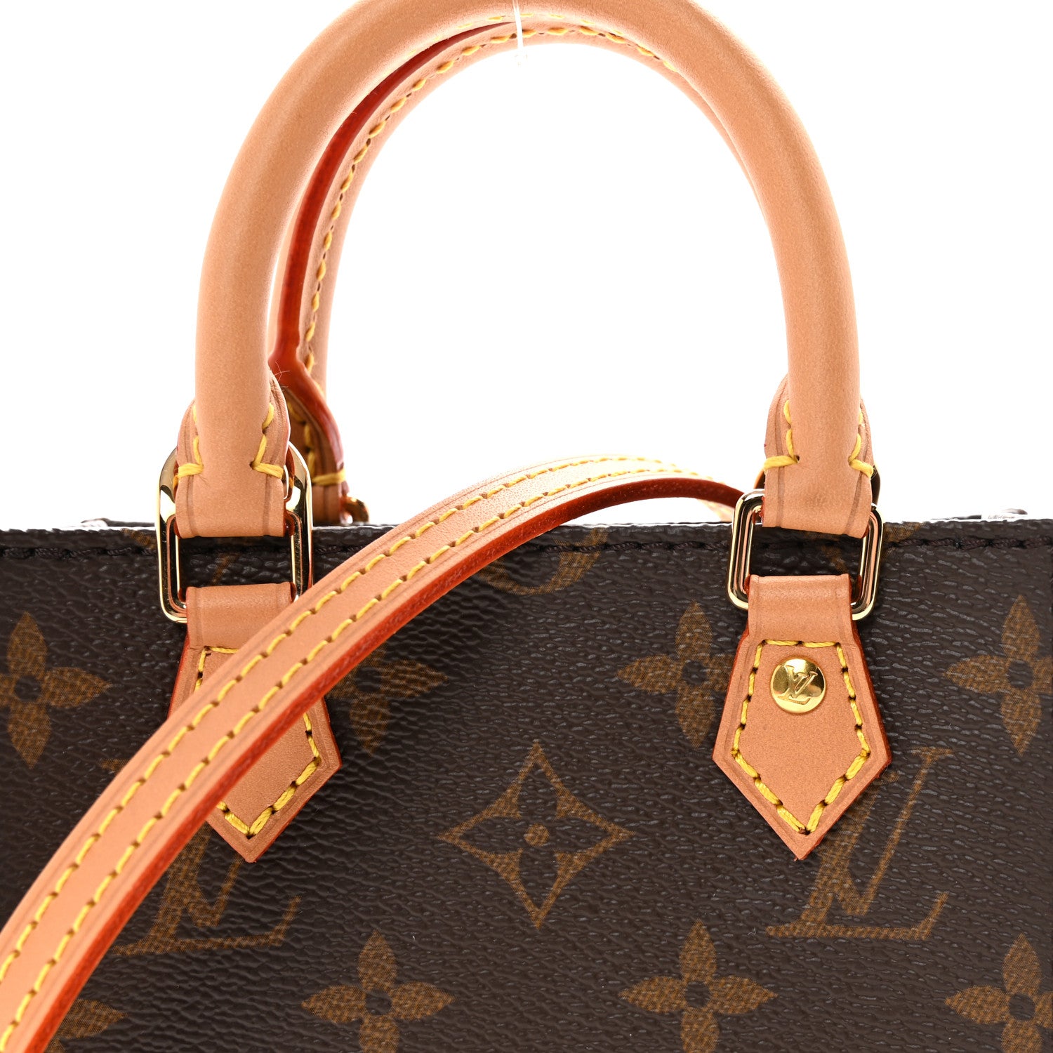 Louis Vuitton Monogram Petit Sac Plat 7 of 10