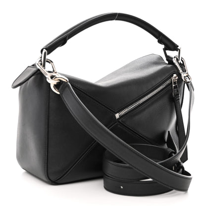 Loewe Calfskin Small Puzzle Bag Black 3 of 10