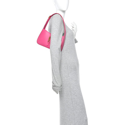 Saint Laurent Smooth Calfskin Le 5 A 7 Hobo Bubblegum 2 of 10