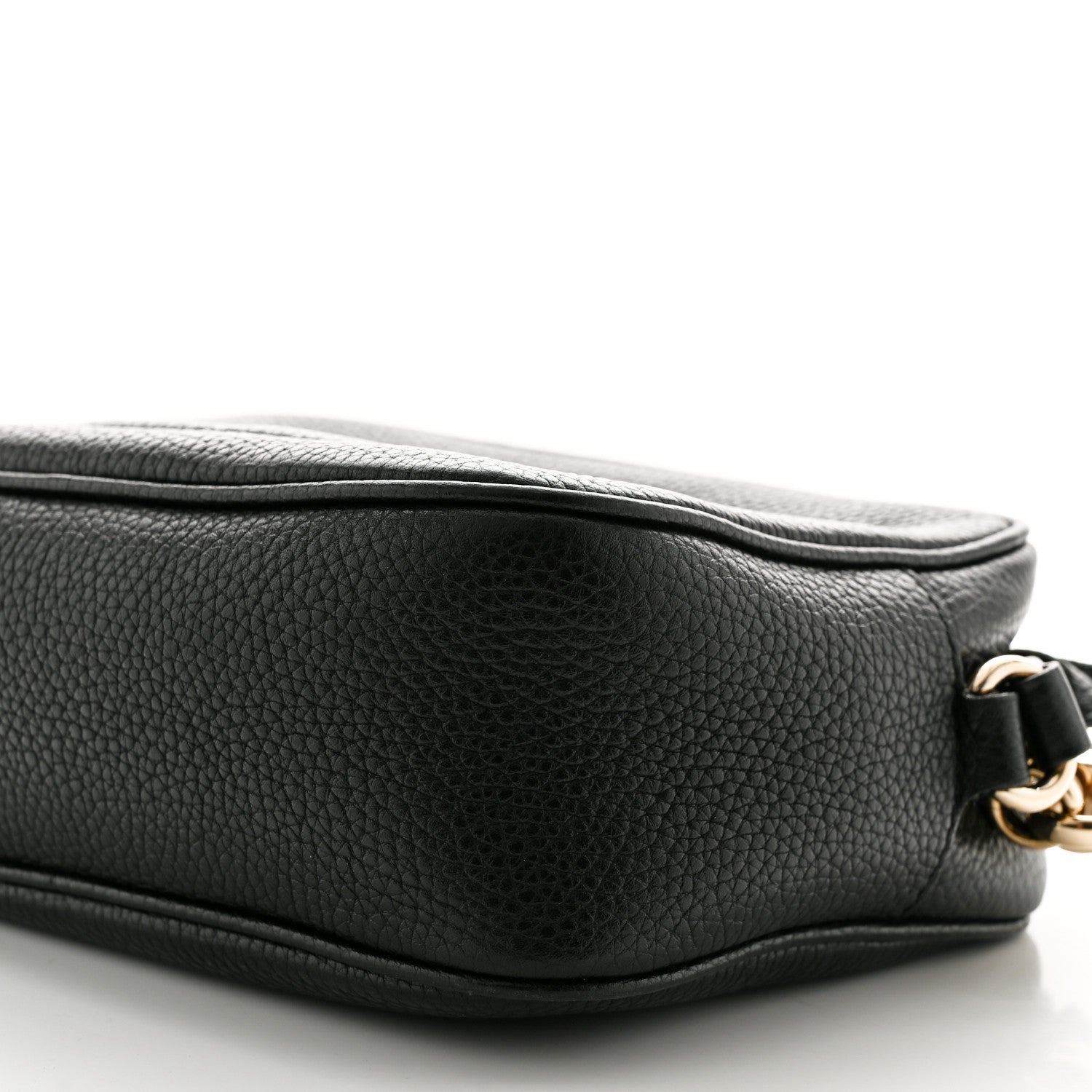 Gucci Pebbled Calfskin Small Soho Disco Bag Black 9 of 10