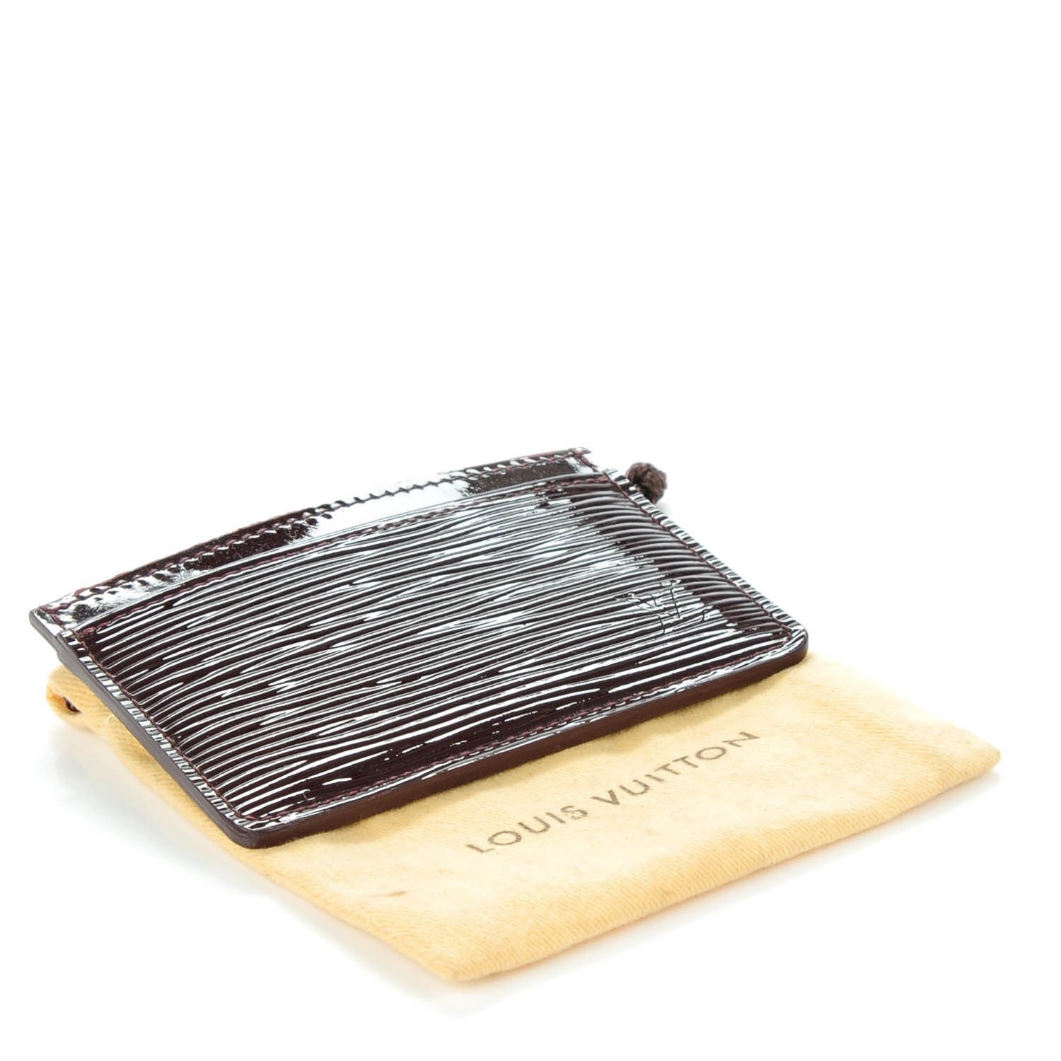 Louis Vuitton Electric Epi Card Holder Prune 4 of 7