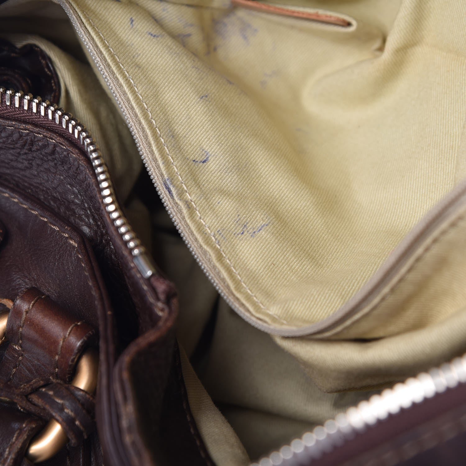 Chloe Calfskin Medium Paddington Satchel Chocolate 10 of 25