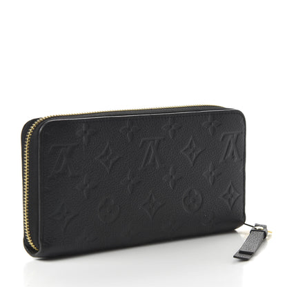 Louis Vuitton Empreinte Zippy Wallet Black 3 of 10