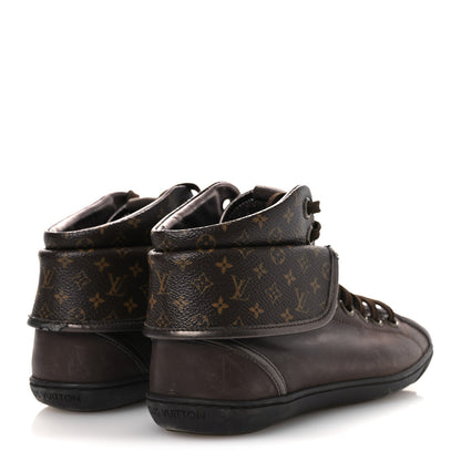 Louis Vuitton Calfskin Monogram Brea Sneaker 34.5 Brown 5 of 13