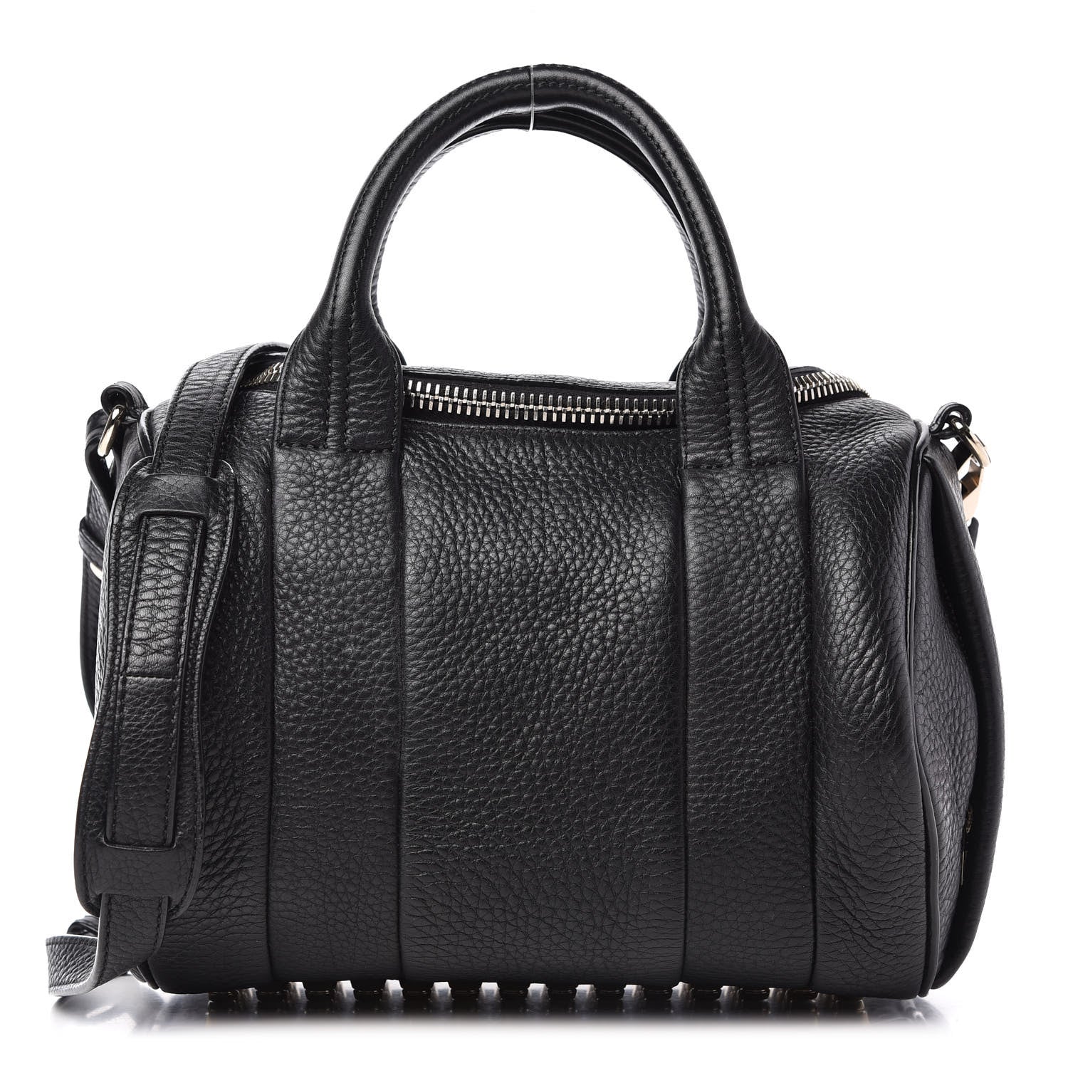 Alexander Wang Pebbled Lambskin Rockie Black Pale Gold Hardware 1 of 8