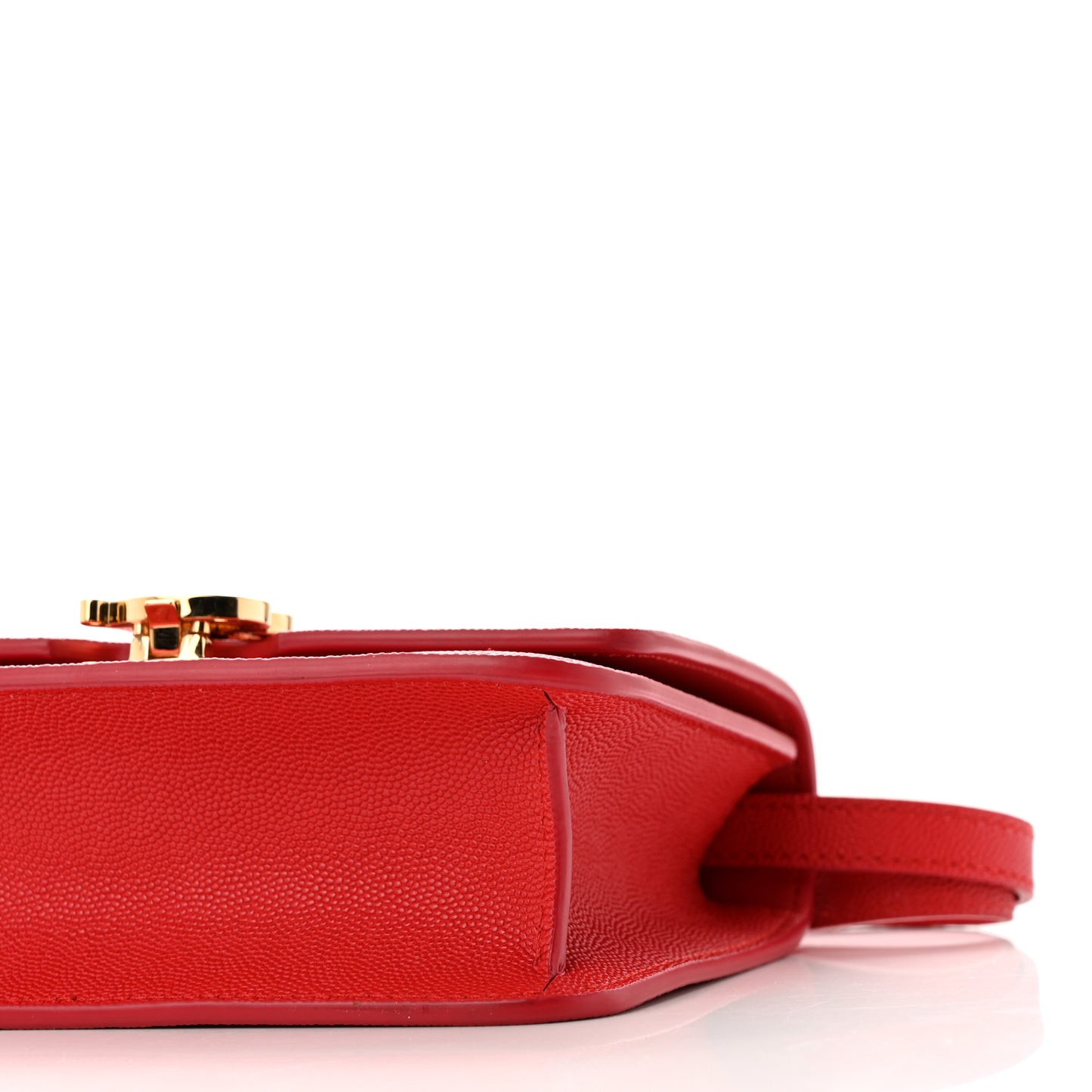 Grained Calfskin Mini TB Bag Bright Red