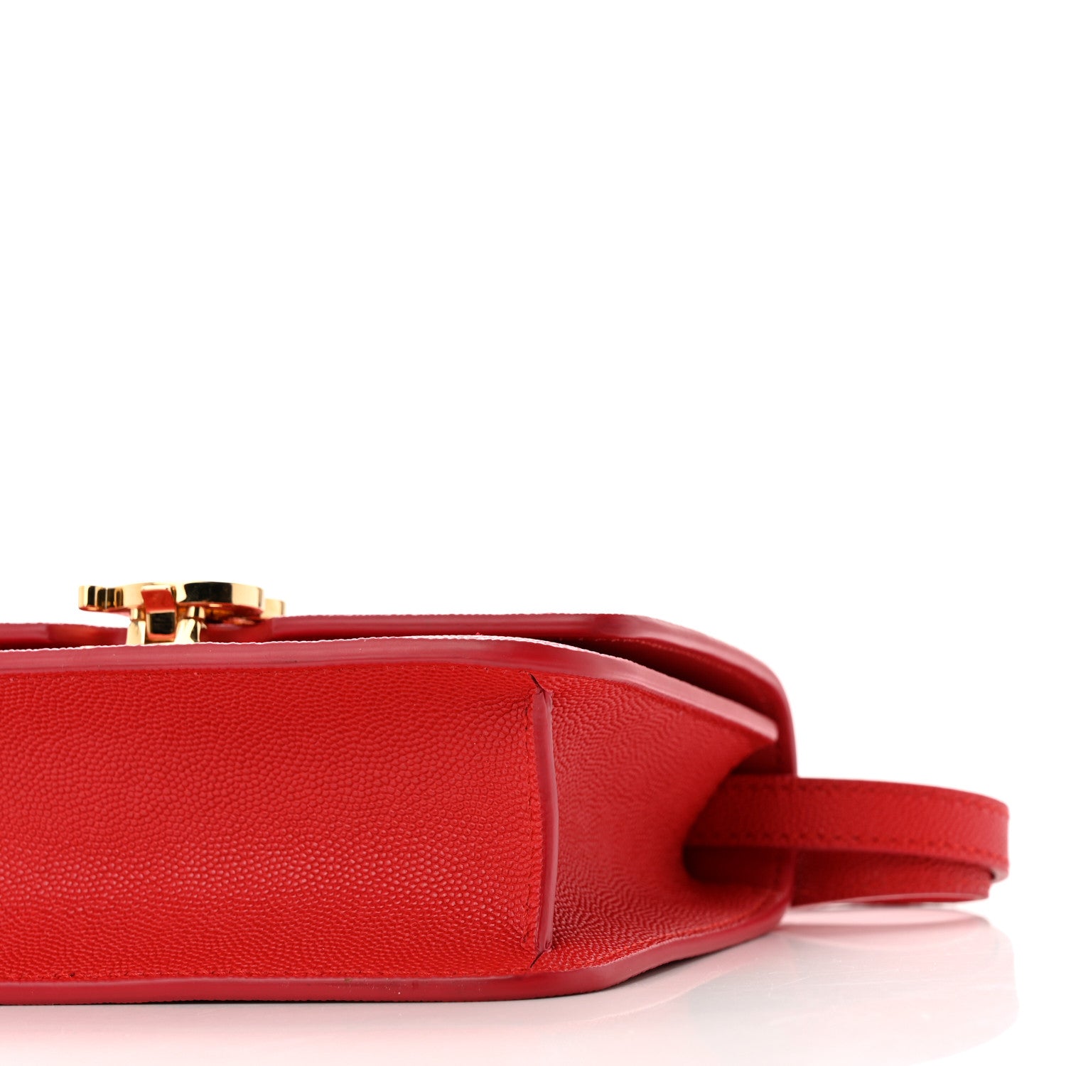 Burberry Grained Calfskin Mini TB Bag Bright Red 9 of 9