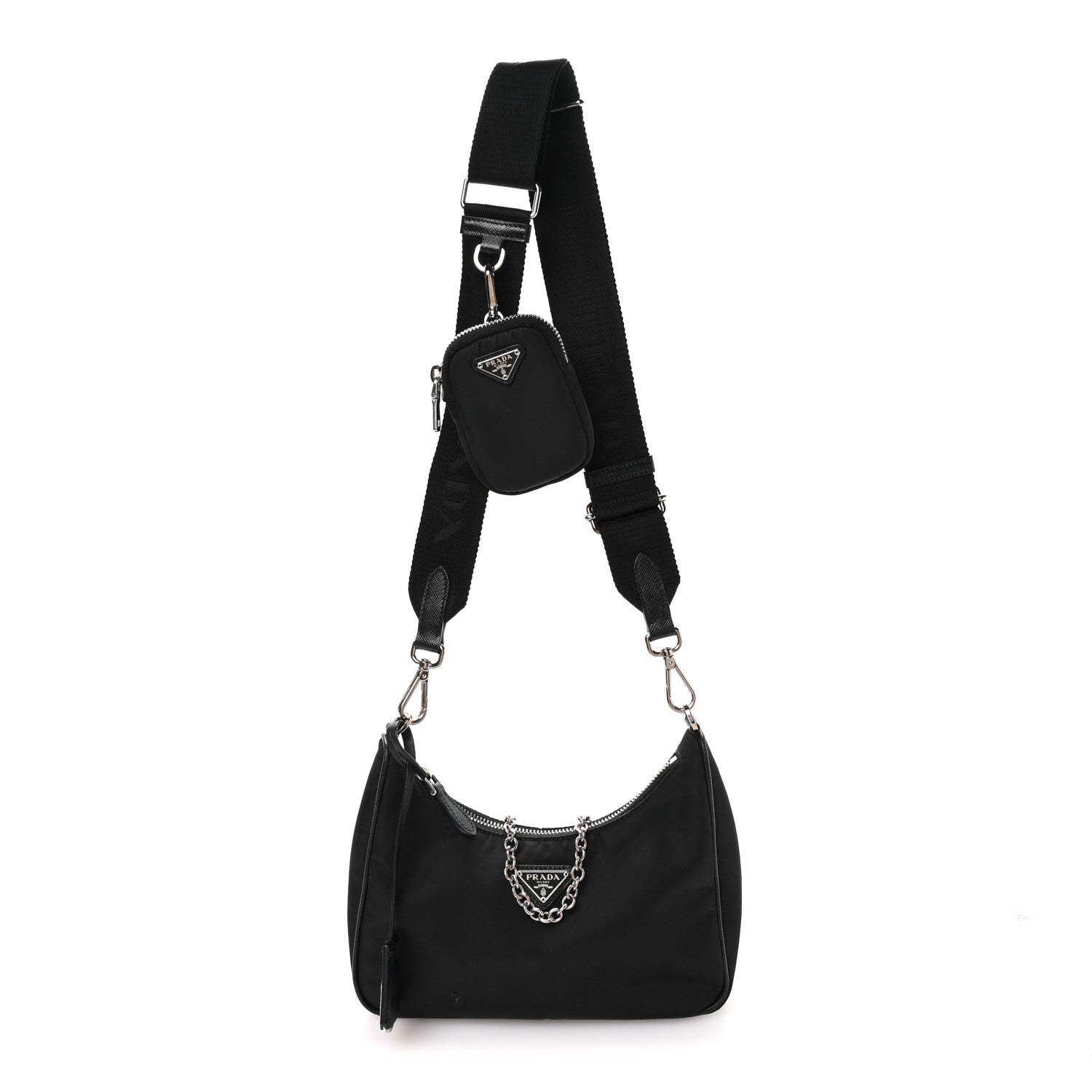 Prada Nylon Re-Edition 2005 Shoulder Bag Black 1 of 11