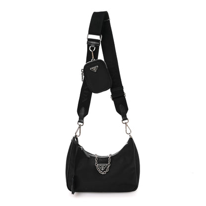 Prada Nylon Re-Edition 2005 Shoulder Bag Black 1 of 11