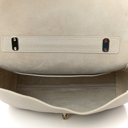 Mulberry Small Classic Grain Calfskin Medium Lily Flap Grey 5 of 11