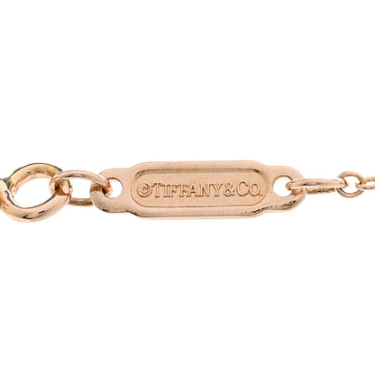 Tiffany 18K Rose Gold Small T Smile Pendant Necklace 4 of 4